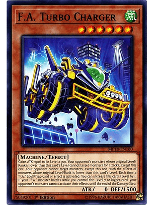 F.A. Turbo Charger - MP18-EN160 - Common 1st Edition