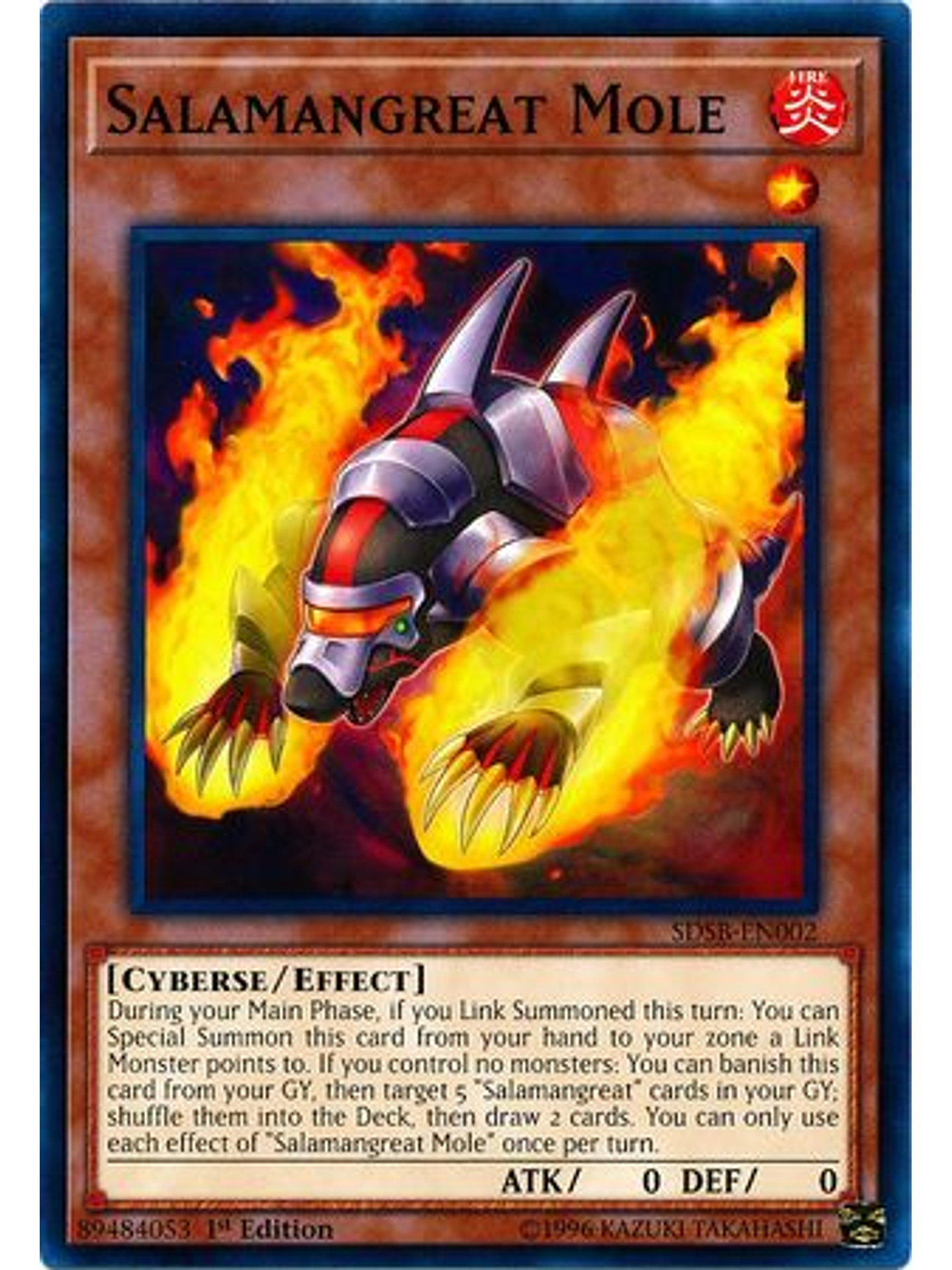 Salamangreat Mole - SDSB-EN002 - Common 1st Edition 1