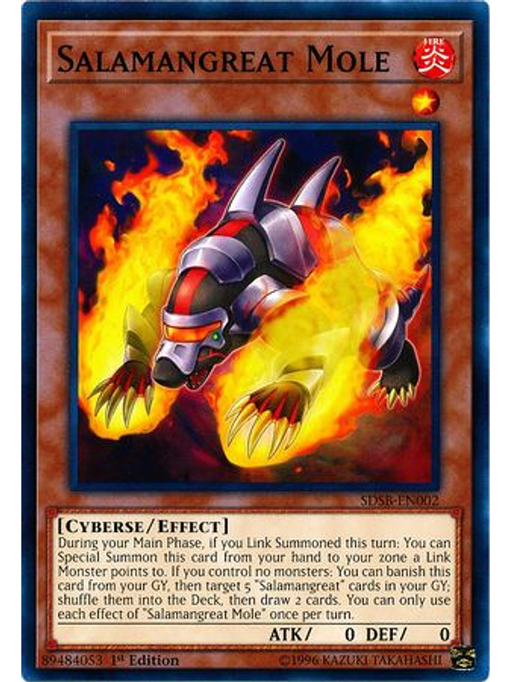 Salamangreat Mole - SDSB-EN002 - Common 1st Edition 1