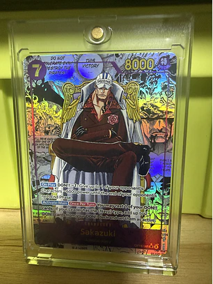 OP16-065 (Alternate Art) Sakazuki (Manga)