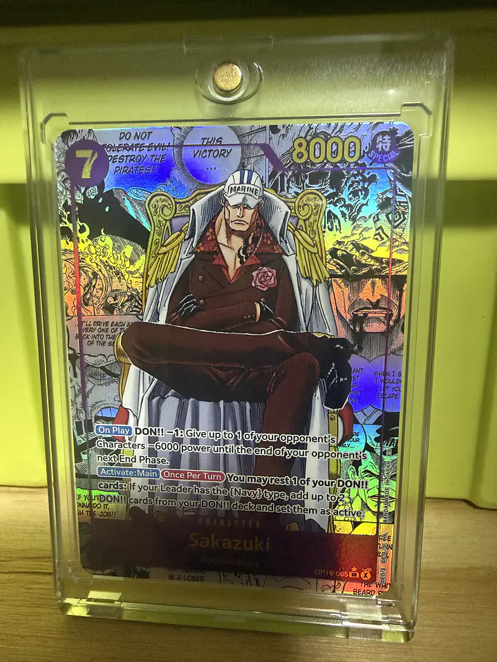 OP16-065 (Alternate Art) Sakazuki (Manga) 2