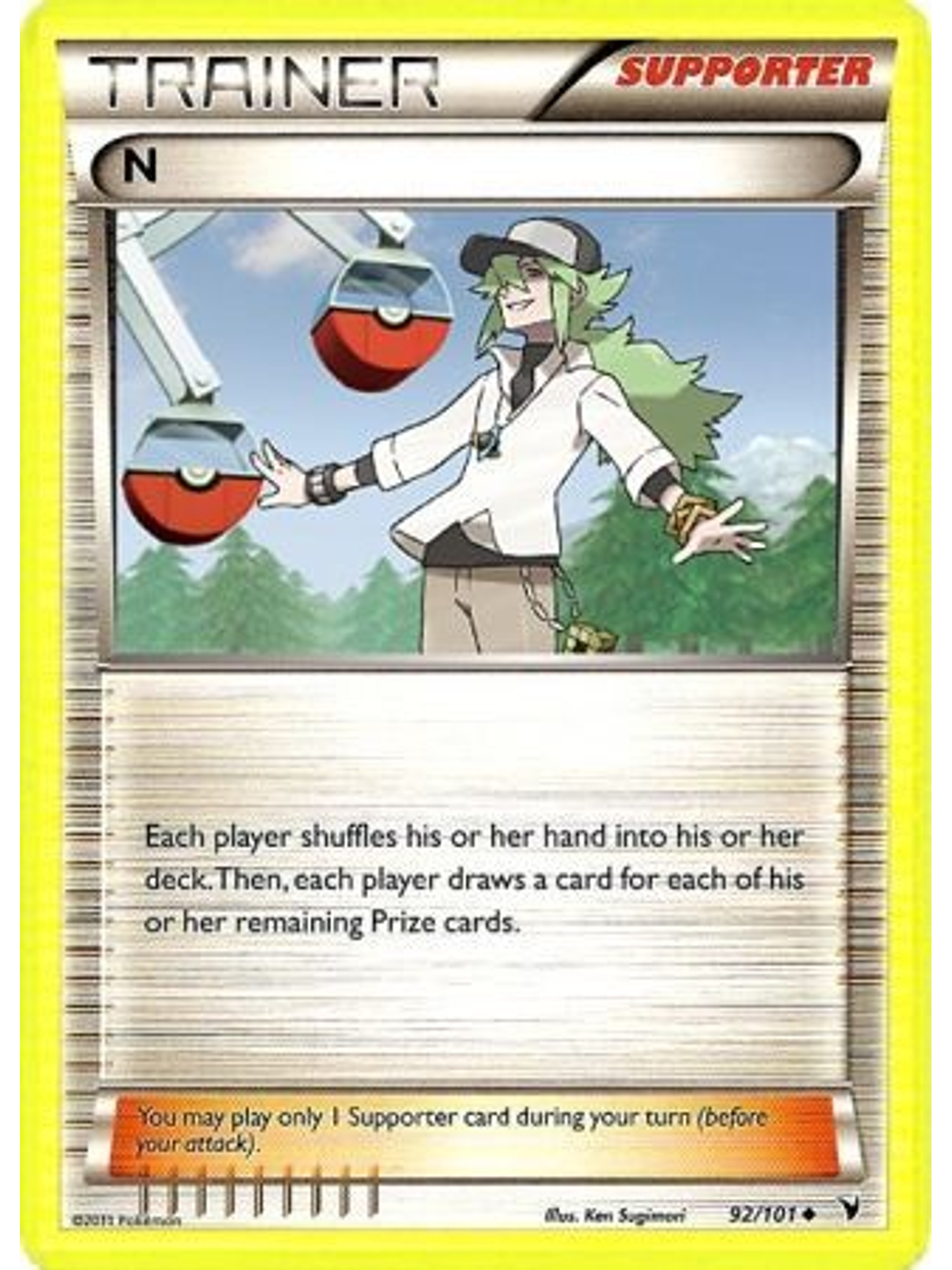 N - 92/101 - Uncommon 1