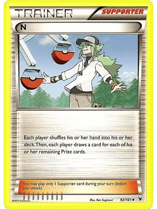 N - 92/101 - Uncommon