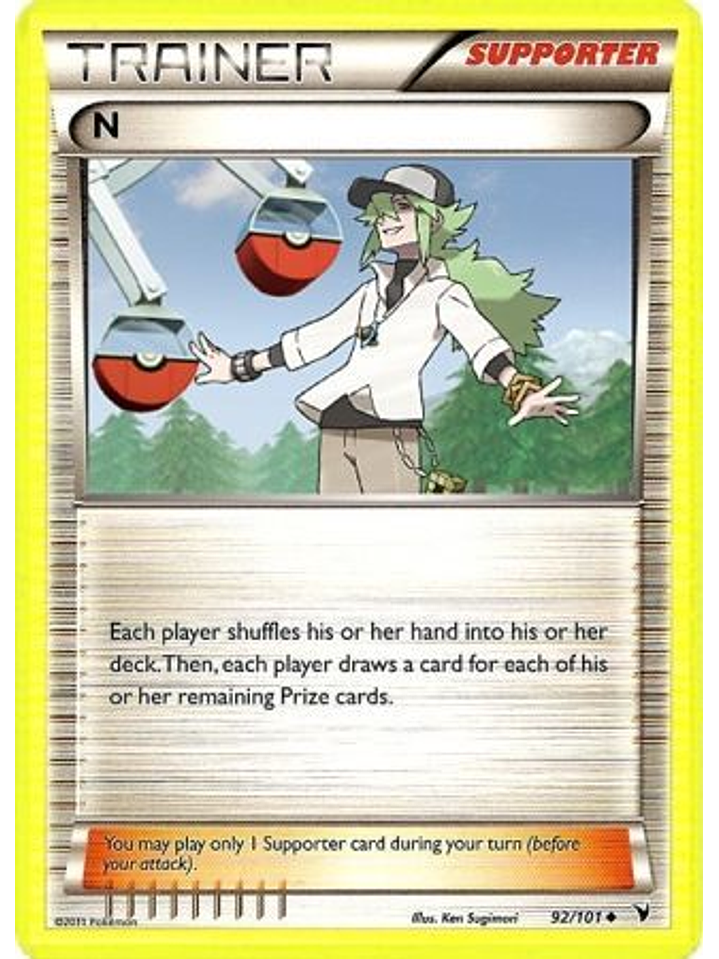 N - 92/101 - Uncommon 1