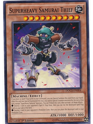 Superheavy Samurai Thief - docs-en004 - Common 1st Edition