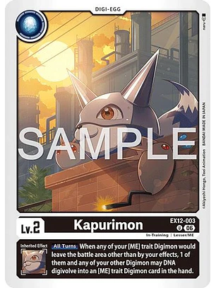 EX12-003 U Kapurimon