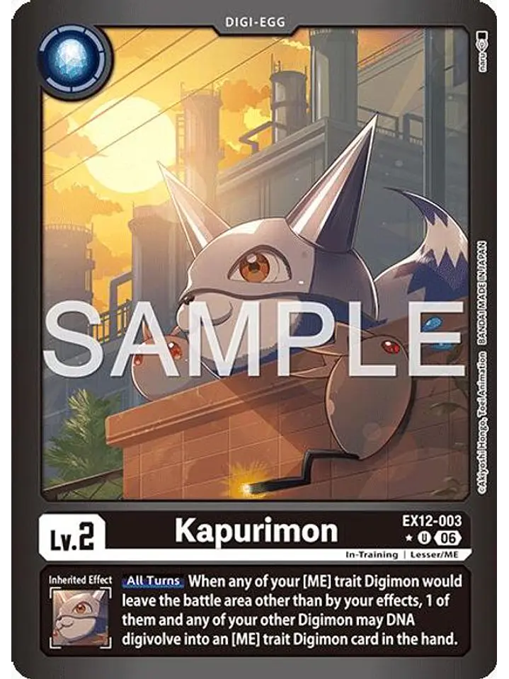 EX12-003 (Limited Foil) Kapurimon 1