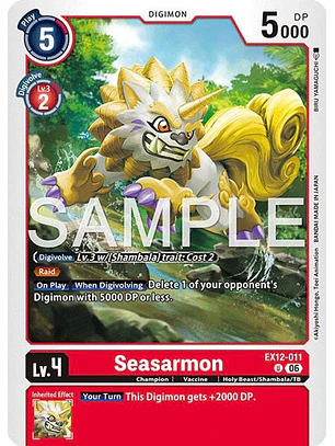 EX12-011 U Seasarmon