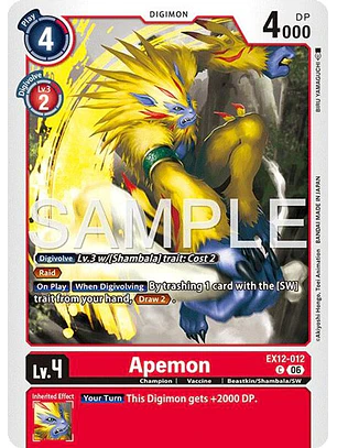 EX12-012 C Apemon