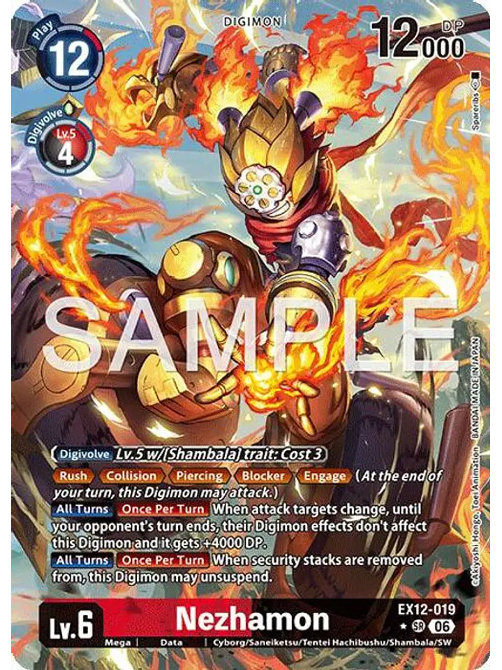 EX12-019 (Alternate Art) Nezhamon 1