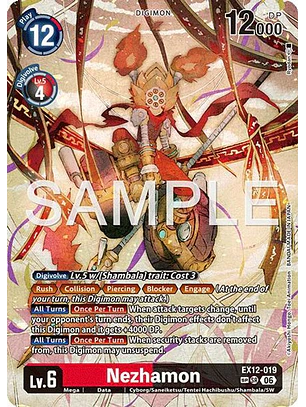 EX12-019 (Special Rare) Nezhamon