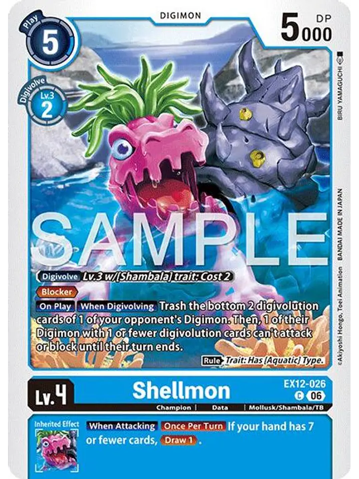 EX12-026 C Shellmon 1