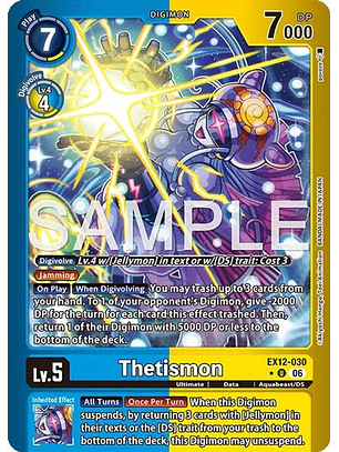 EX12-030 (Limited Foil) Thetismon