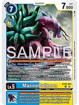 EX12-031 U MarineBullmon