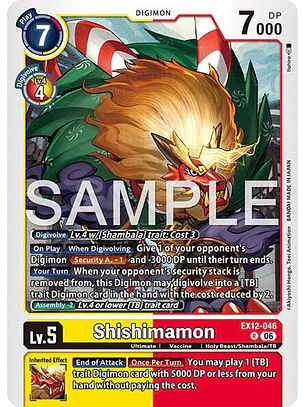 EX12-046 R Shishimamon