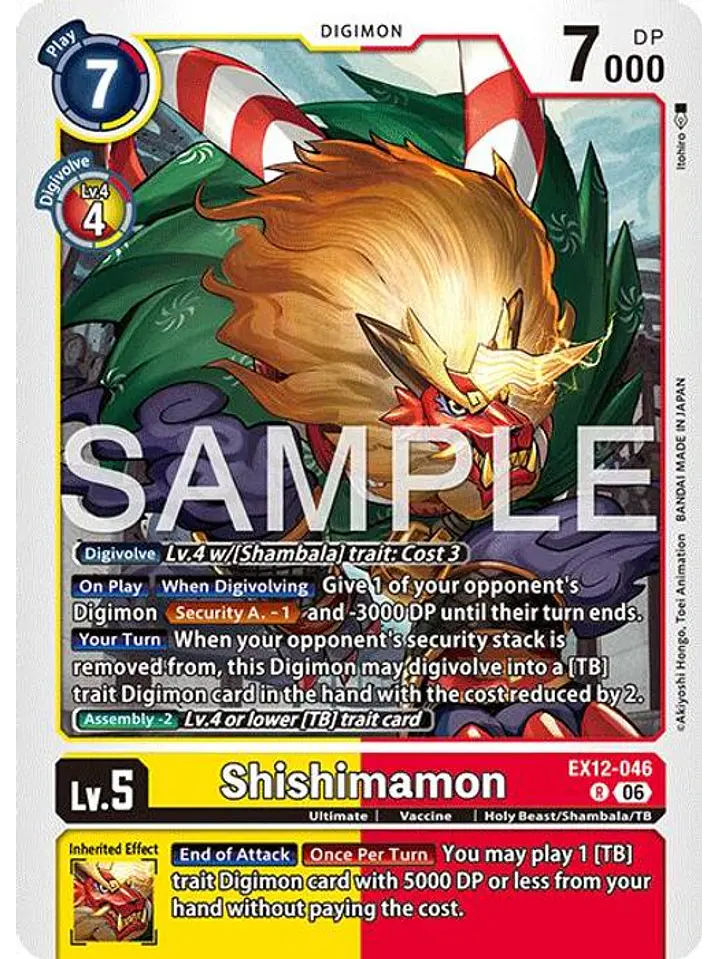 EX12-046 R Shishimamon 1