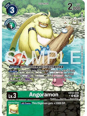 EX12-049 (Alternate Art) Angoramon