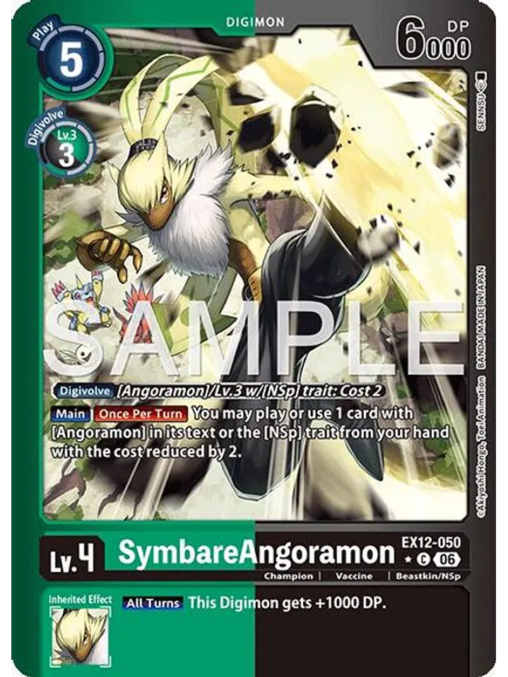 EX12-050 (Limited Foil) SymbareAngoramon 1