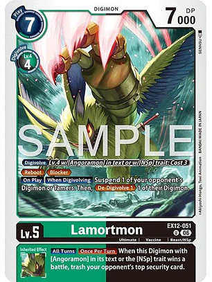 EX12-051 U Lamortmon