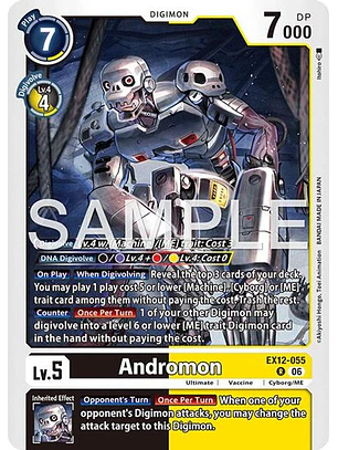 EX12-055 R Andromon