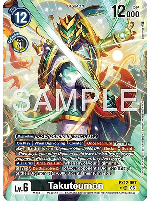EX12-057 (Alternate Art) Takutoumon