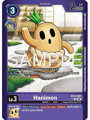 EX12-061 (Limited Foil) Hanimon