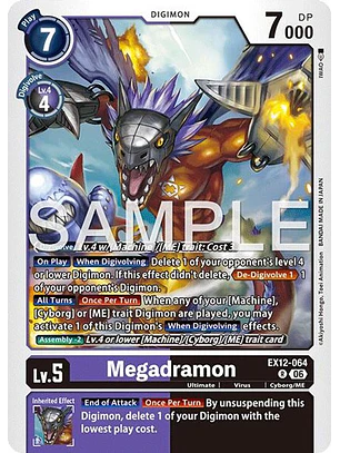 EX12-064 R Megadramon