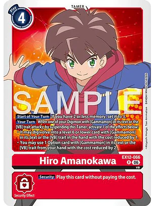 EX12-066 R Hiro Amanokawa