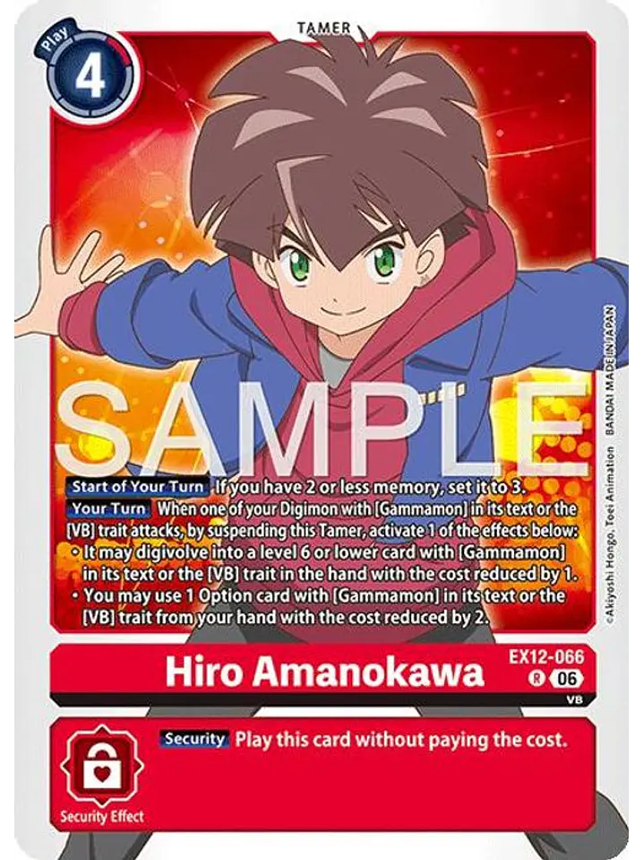 EX12-066 R Hiro Amanokawa 1