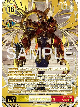 EX12-076 (Rare Pull) Susanoomon