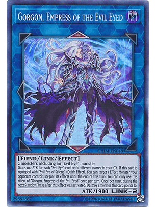 Gorgon, Empress of the Evil Eyed - CHIM-EN048 - Super Rare Unlimited