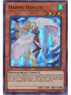 Harpie Dancer - DUPO-EN044 - Ultra Rare Unlimited