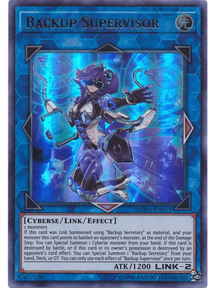 Backup Supervisor - DUPO-EN015 - Ultra Rare Unlimited