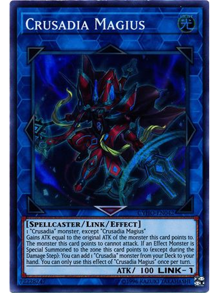 Crusadia Magius - CYHO-EN042 - Super Rare Unlimited 1
