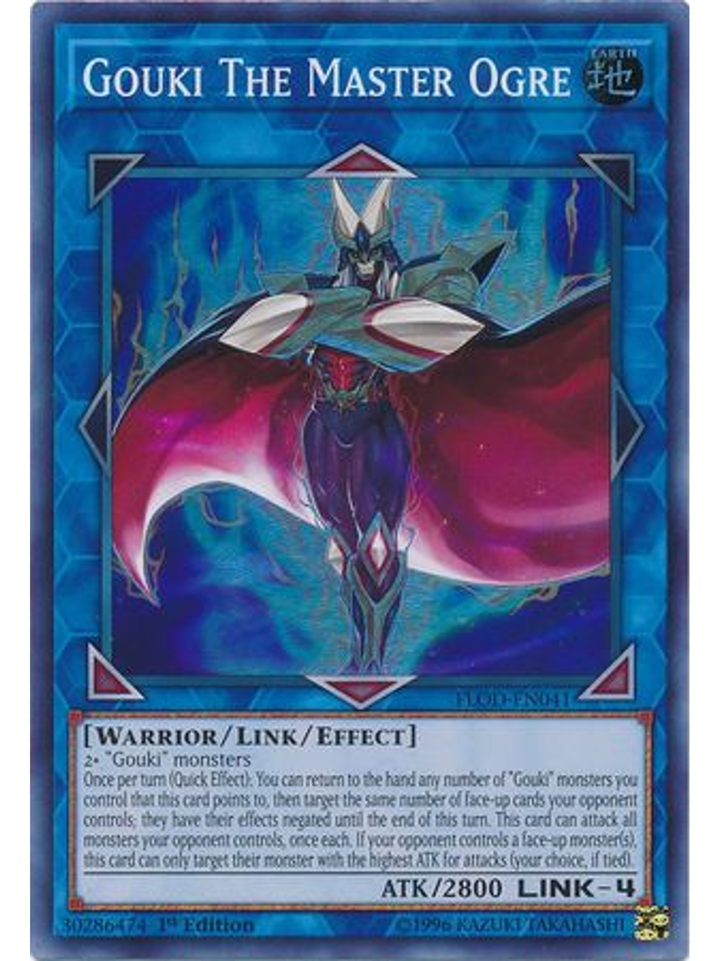 Gouki The Master Ogre - FLOD-EN041 - Super Rare 1st Edition 1