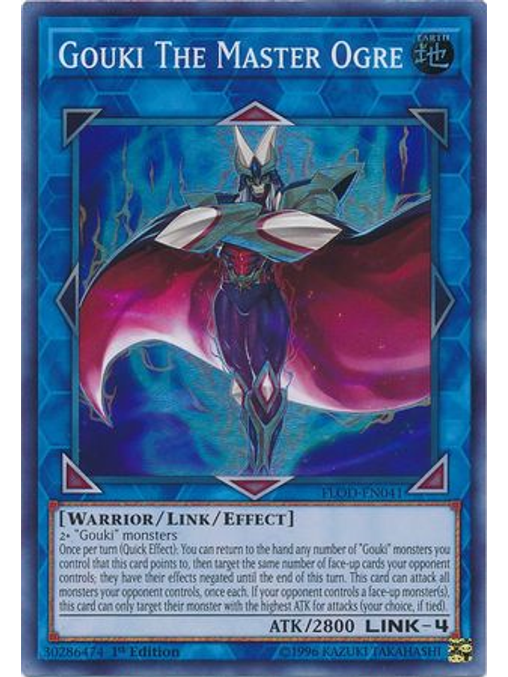 Gouki The Master Ogre - FLOD-EN041 - Super Rare 1st Edition 1