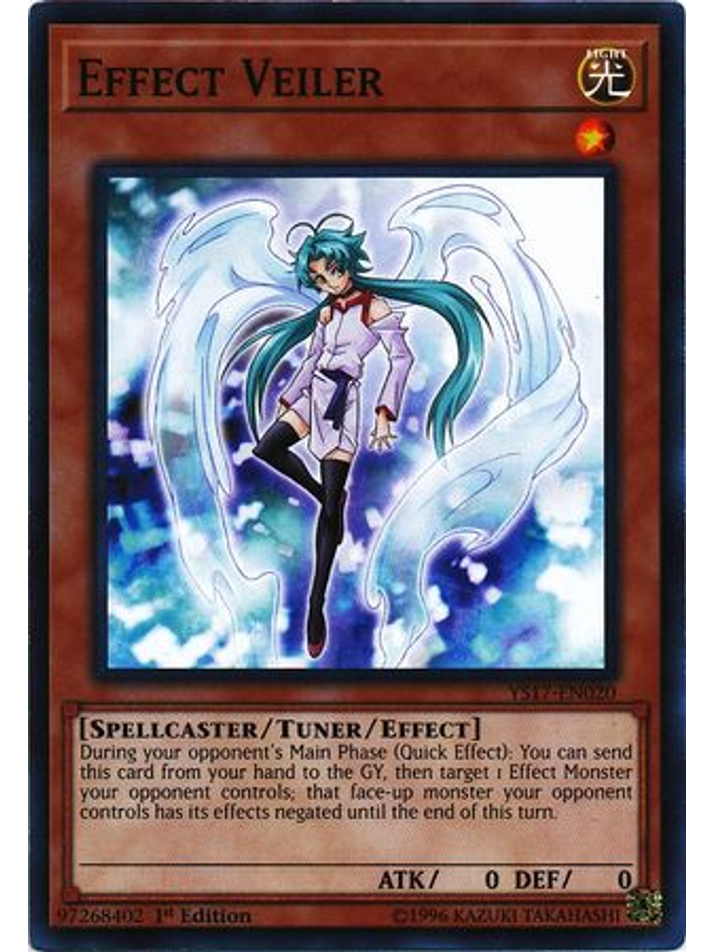 Effect Veiler - YS17-EN020 - Common 1st Edition 1
