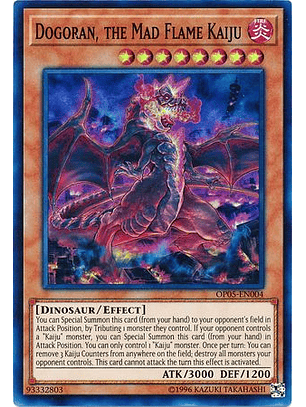 Dogoran, the Mad Flame Kaiju - OP05-EN004 - Super Rare