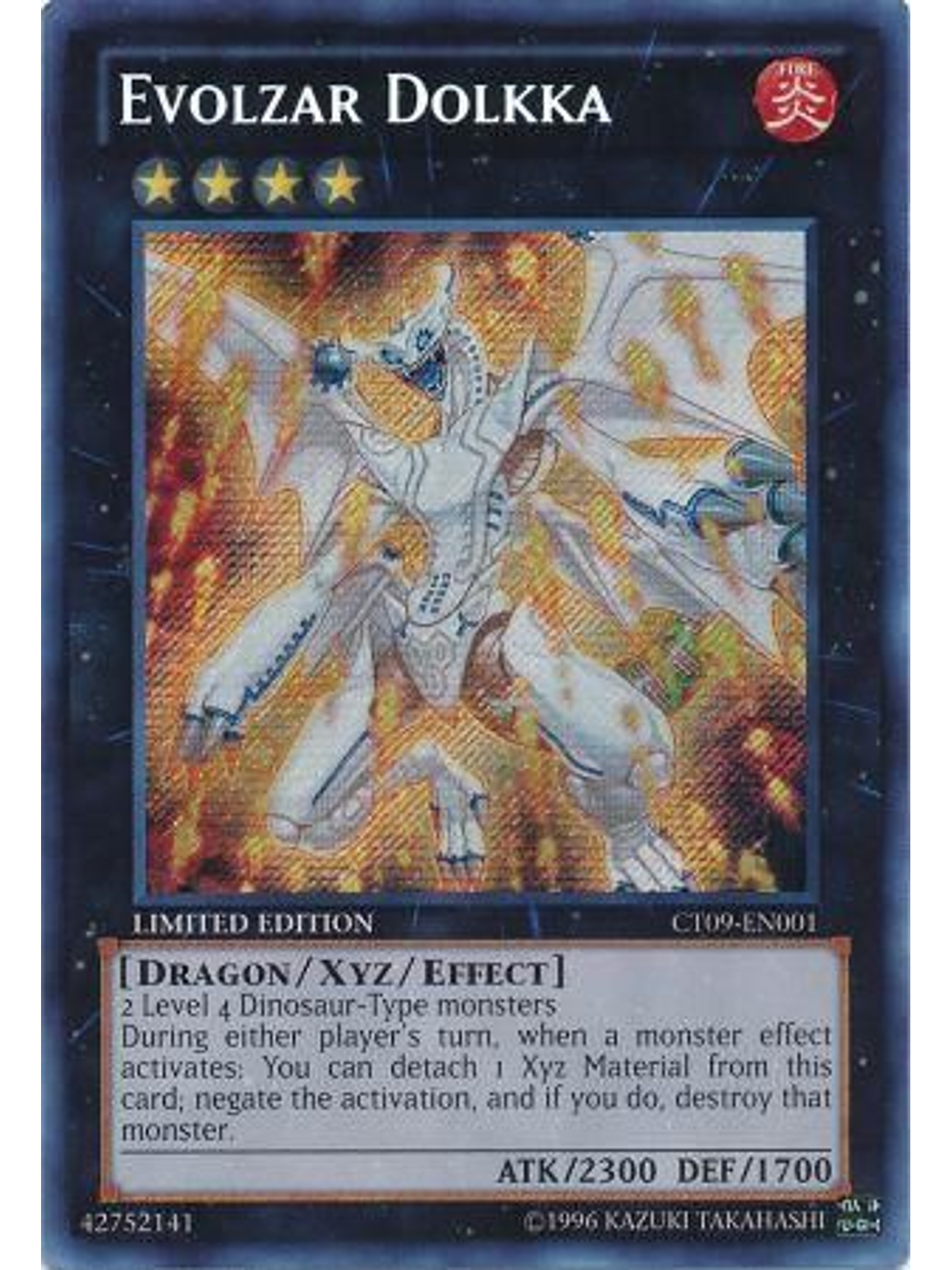 Evolzar Dolkka - CT09-EN001 - Secret Rare 1