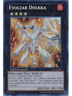 Evolzar Dolkka - CT09-EN001 - Secret Rare
