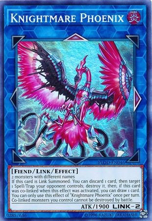Knightmare Phoenix - FLOD-EN046 - Super Rare Unlimited