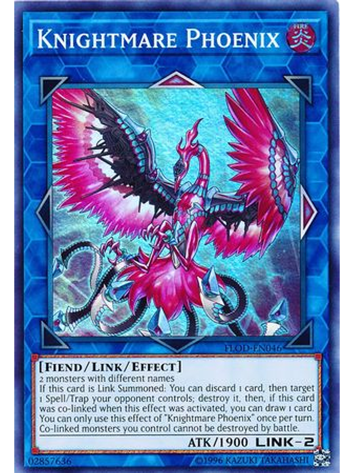 Knightmare Phoenix - FLOD-EN046 - Super Rare Unlimited 1