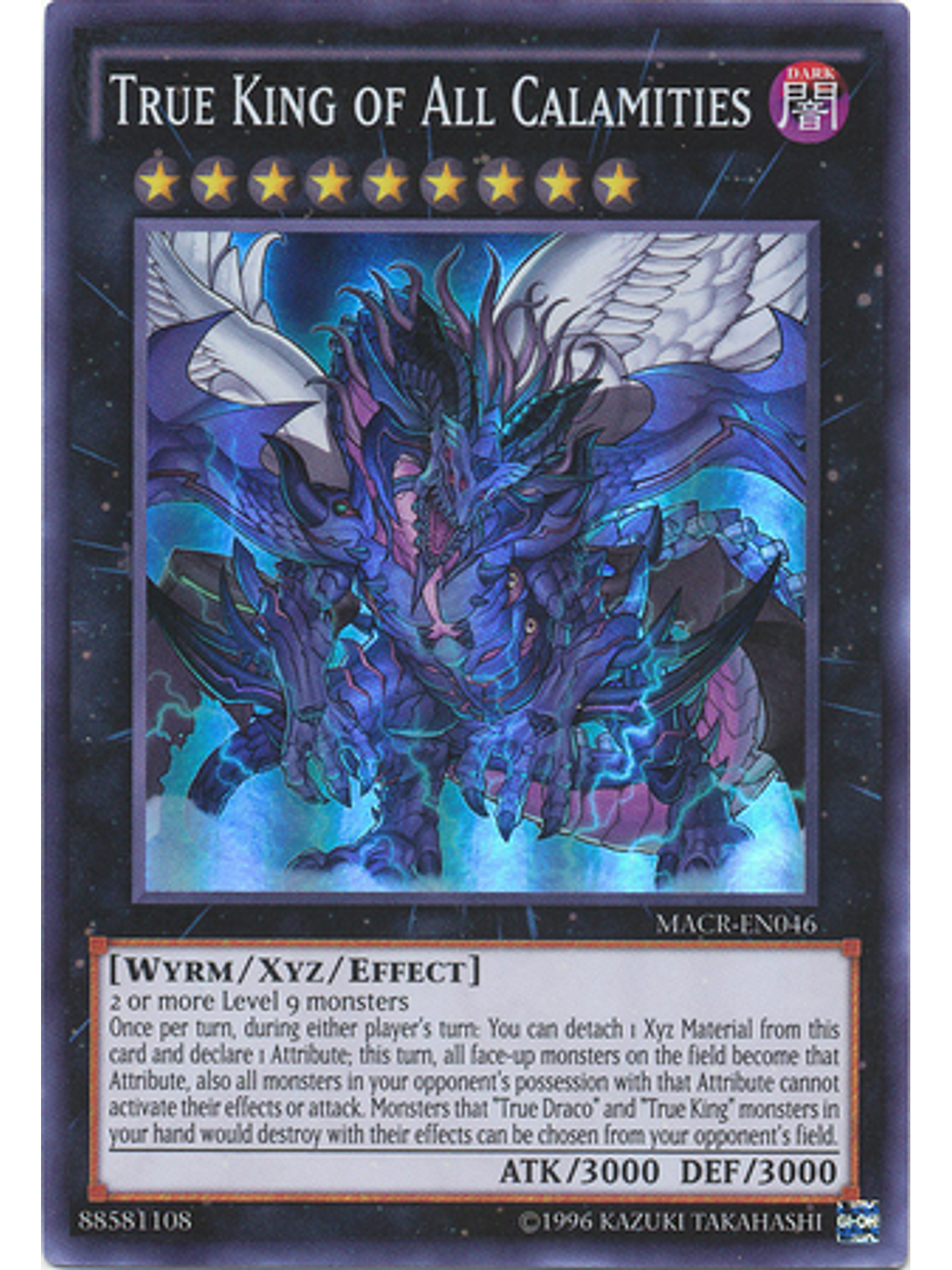 True King of All Calamities - MACR-EN046 - Super Rare Unlimited 1