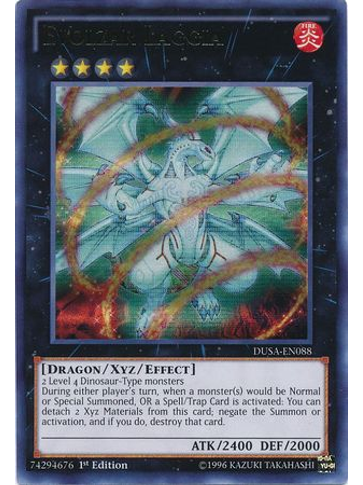 Evolzar Laggia - DUSA-EN088 - Ultra Rare 1st Edition 1