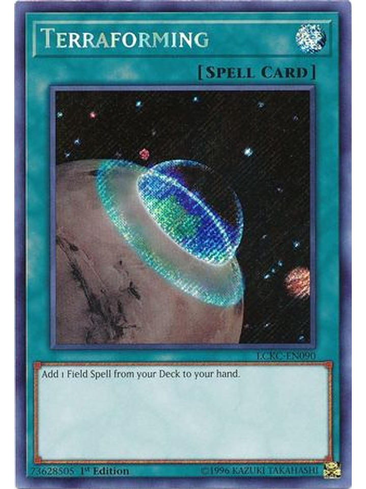 Terraforming - LCKC-EN090 - Secret Rare 1st Edition 1