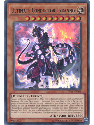 Ultimate Conductor Tyranno - SR04-EN001 - Ultra Rare Unlimited