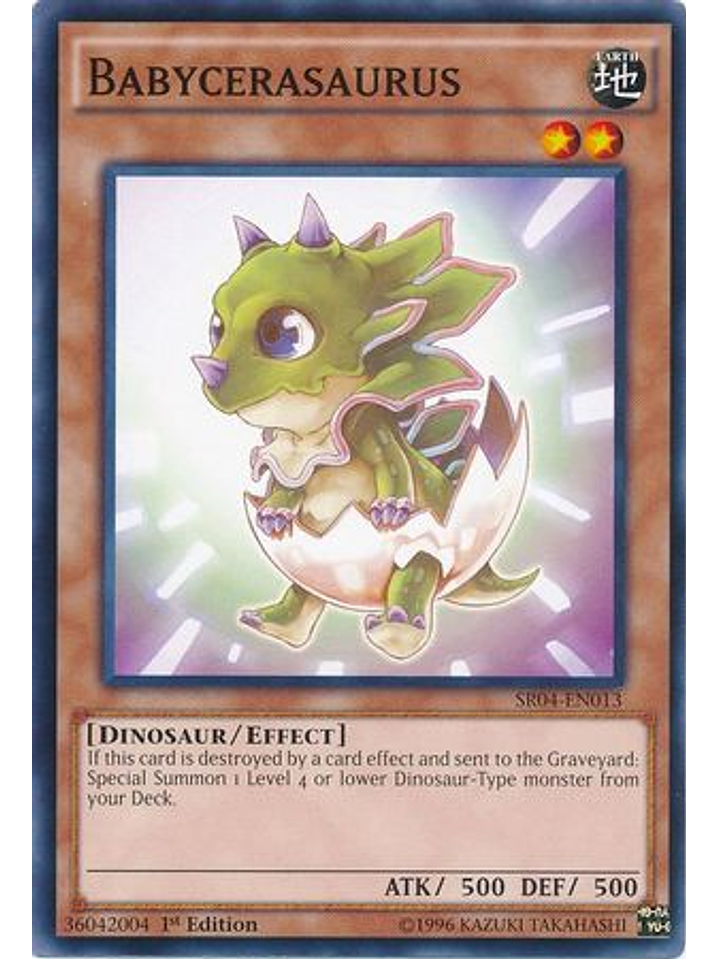 Babycerasaurus - SR04-EN013 - Common 1st Edition 1