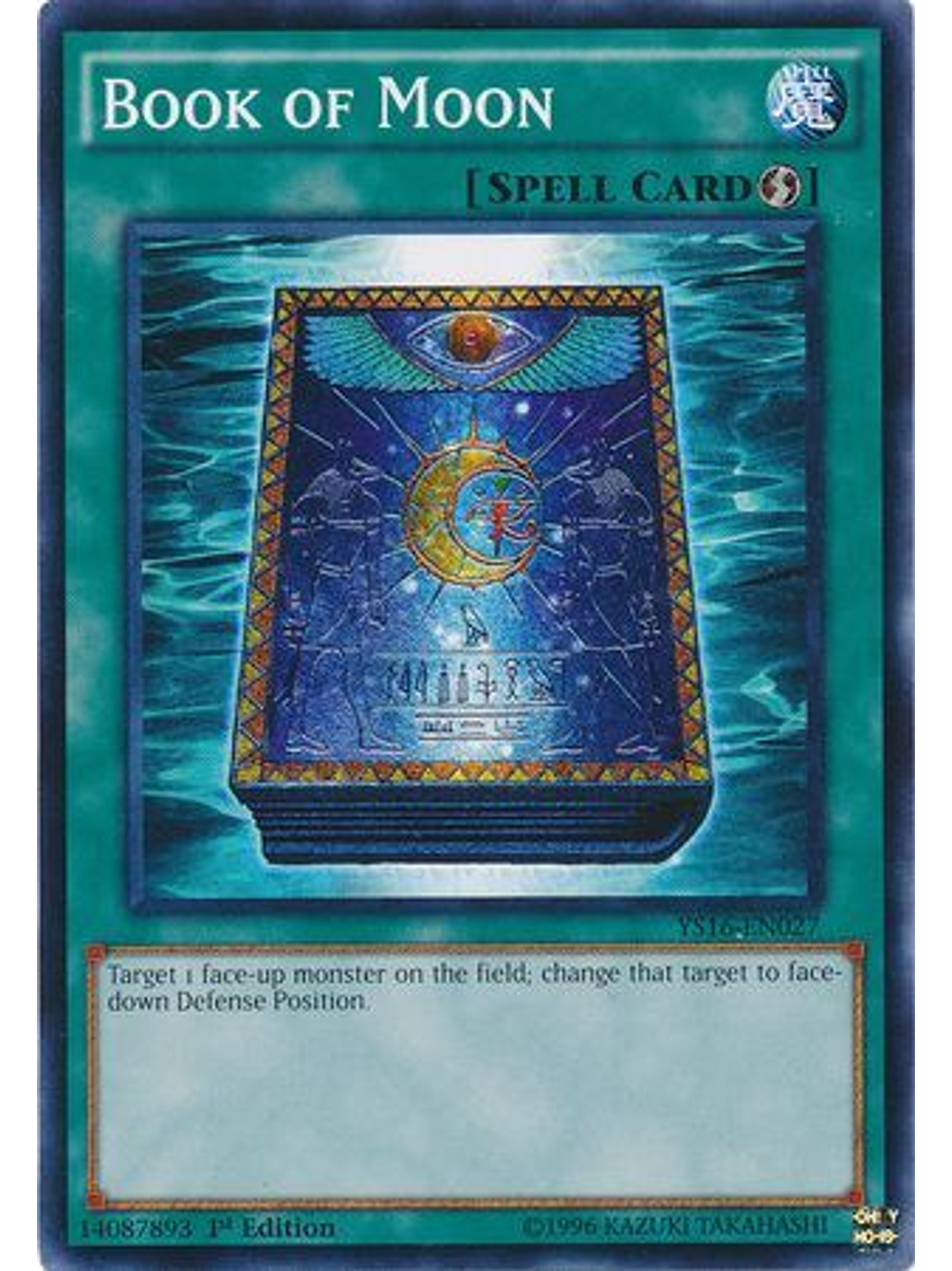 Book of Moon - YS16-EN027 - Common 1st Edition 1