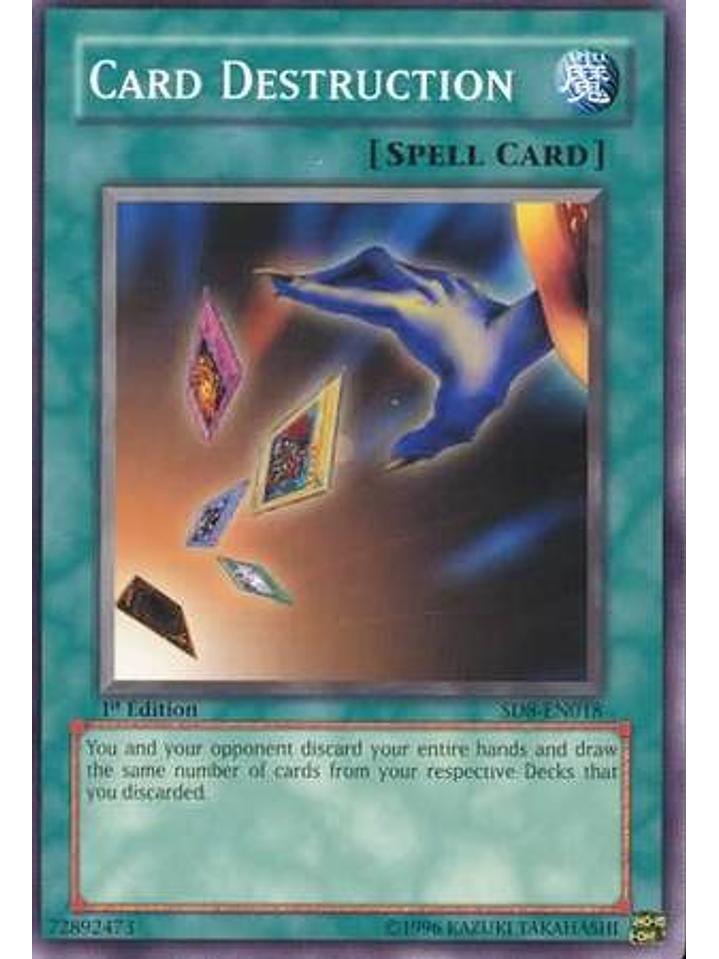Card Destruction - SD8-EN018 - Common 1st Edition 1