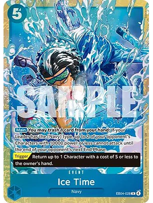 EB04-028 (Alternate Art) Ice Time
